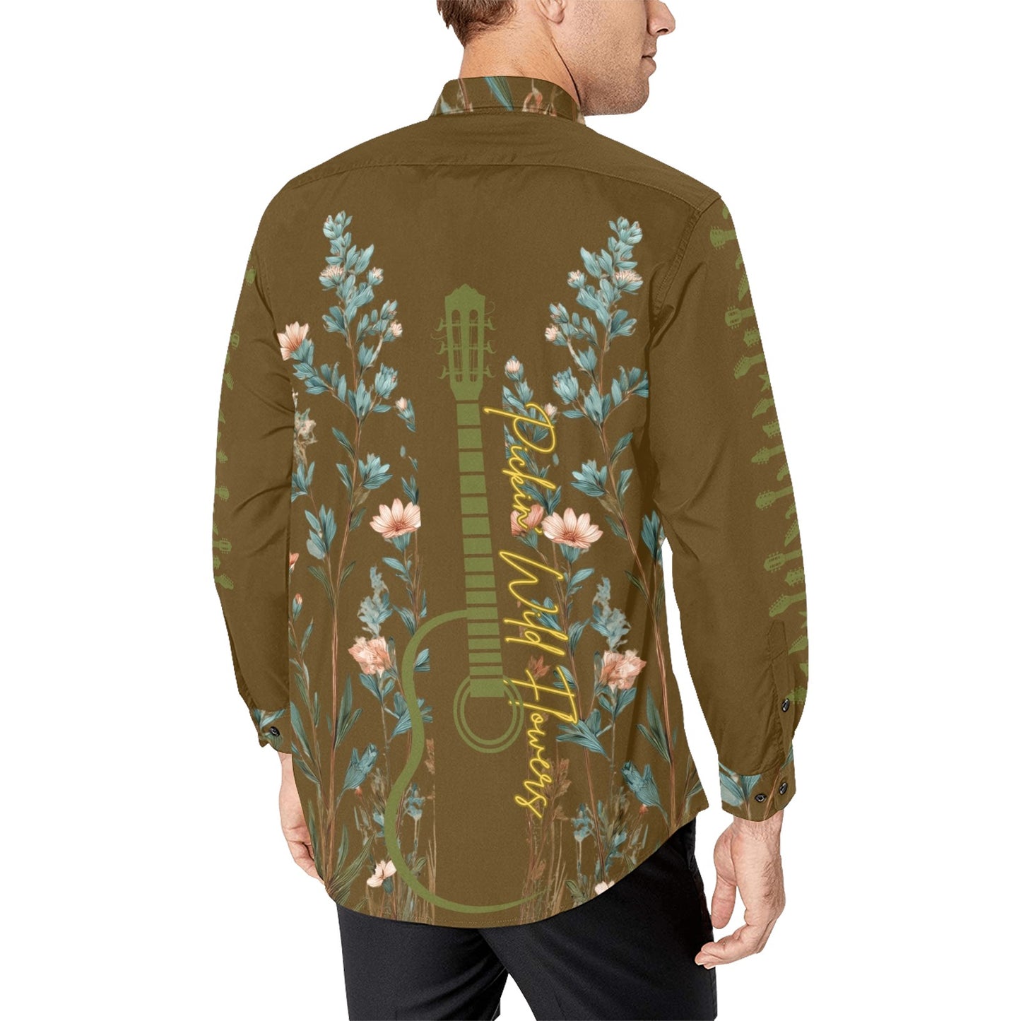 Baha Ranch Keith Anderson Officially Licensed Long Sleeve Button Up Shirt
