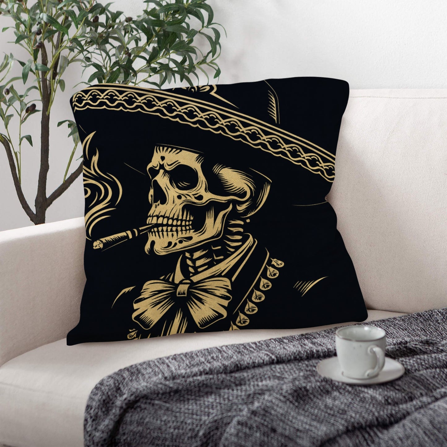 Colores De Mexico Mariachi Pillow Case Made in America