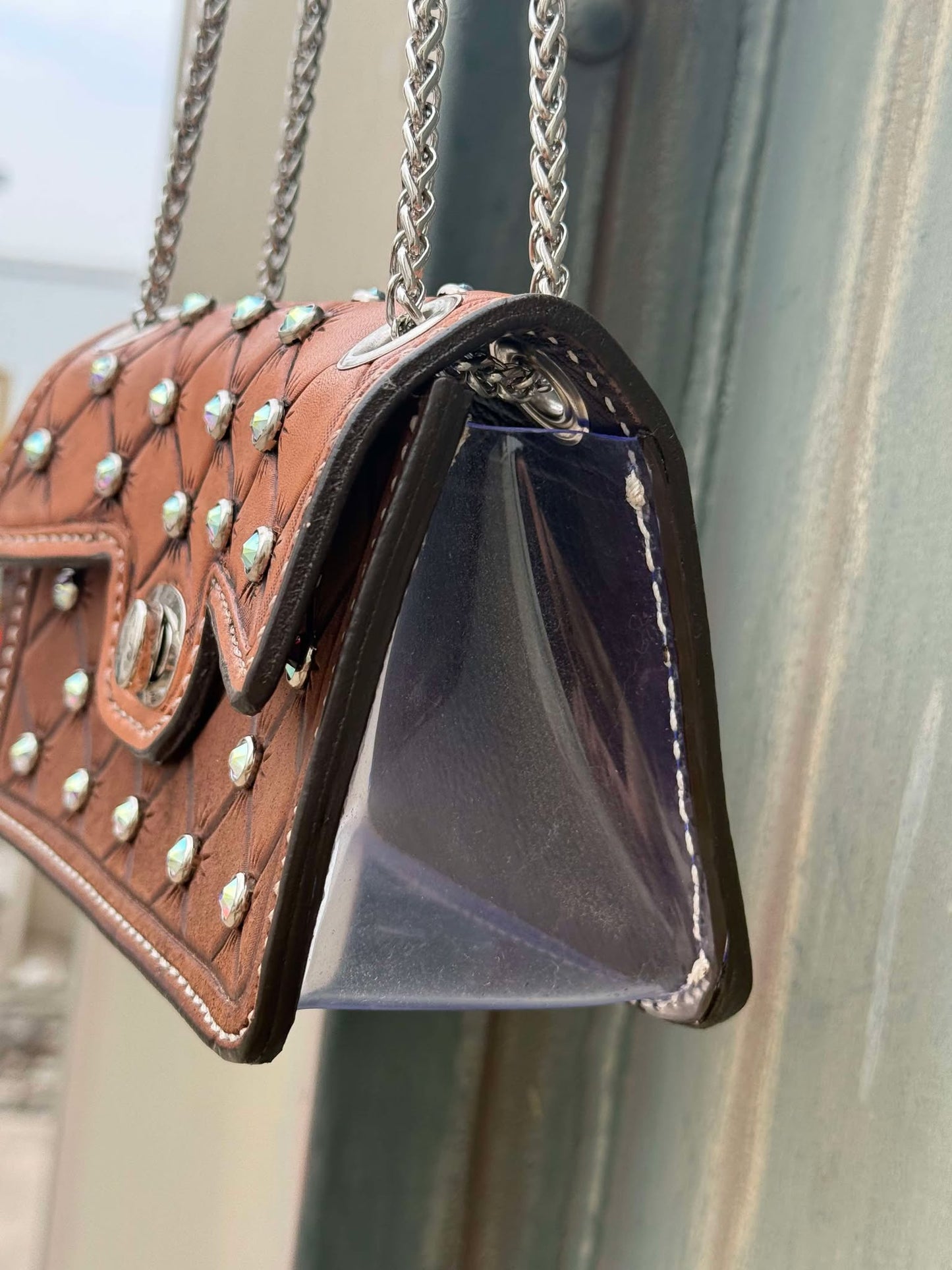 Alamo Saddlery The Cowgirl Stadium- RHINESTONE 2-TONE