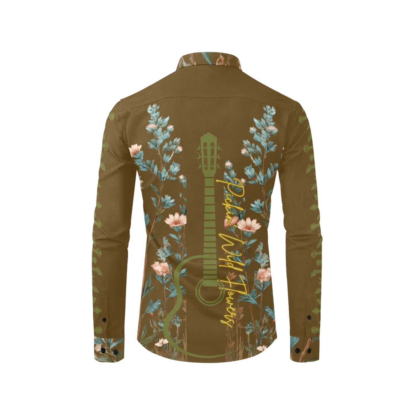 Baha Ranch Keith Anderson Officially Licensed Long Sleeve Button Up Shirt