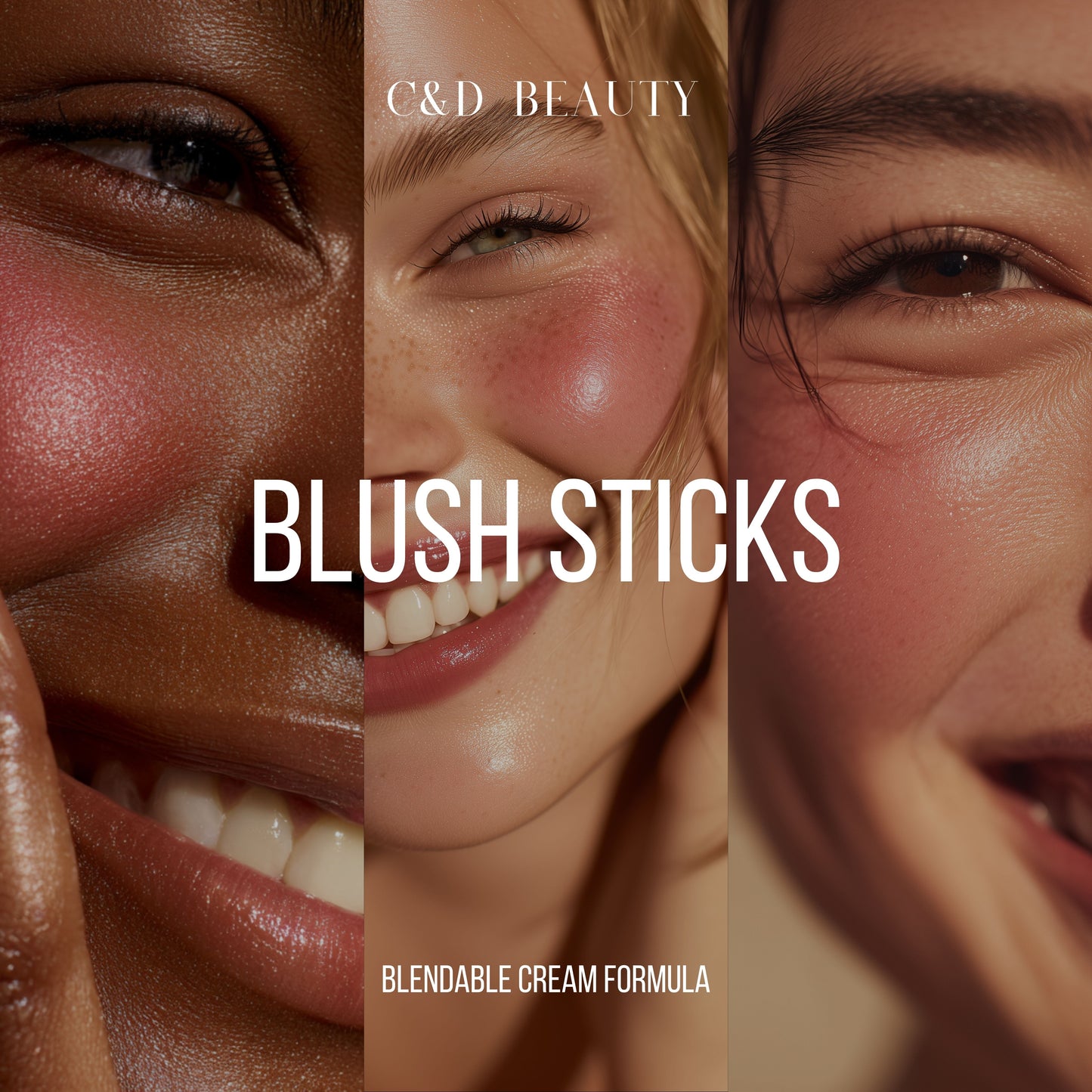 C & D Beauty Blush Sticks