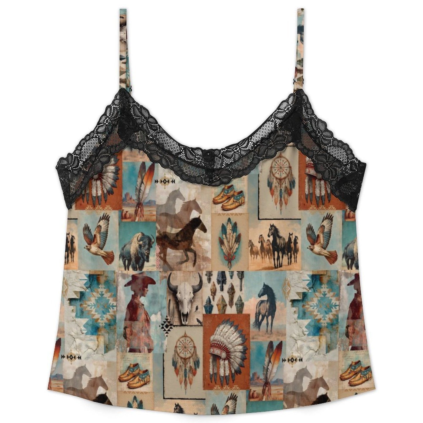 Baha Ranch Bohemian Dreams Lace Pajama Set