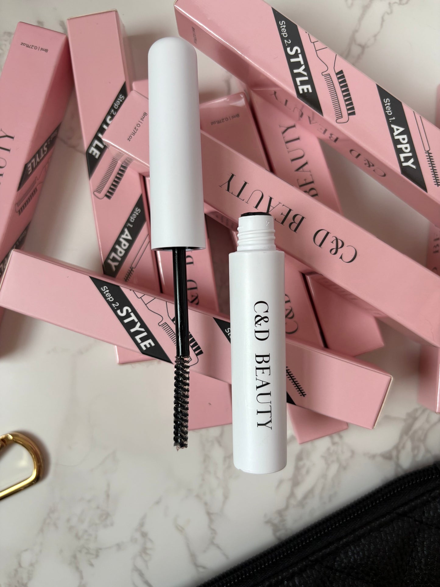 C & D Beauty BrowLock Brow Gel