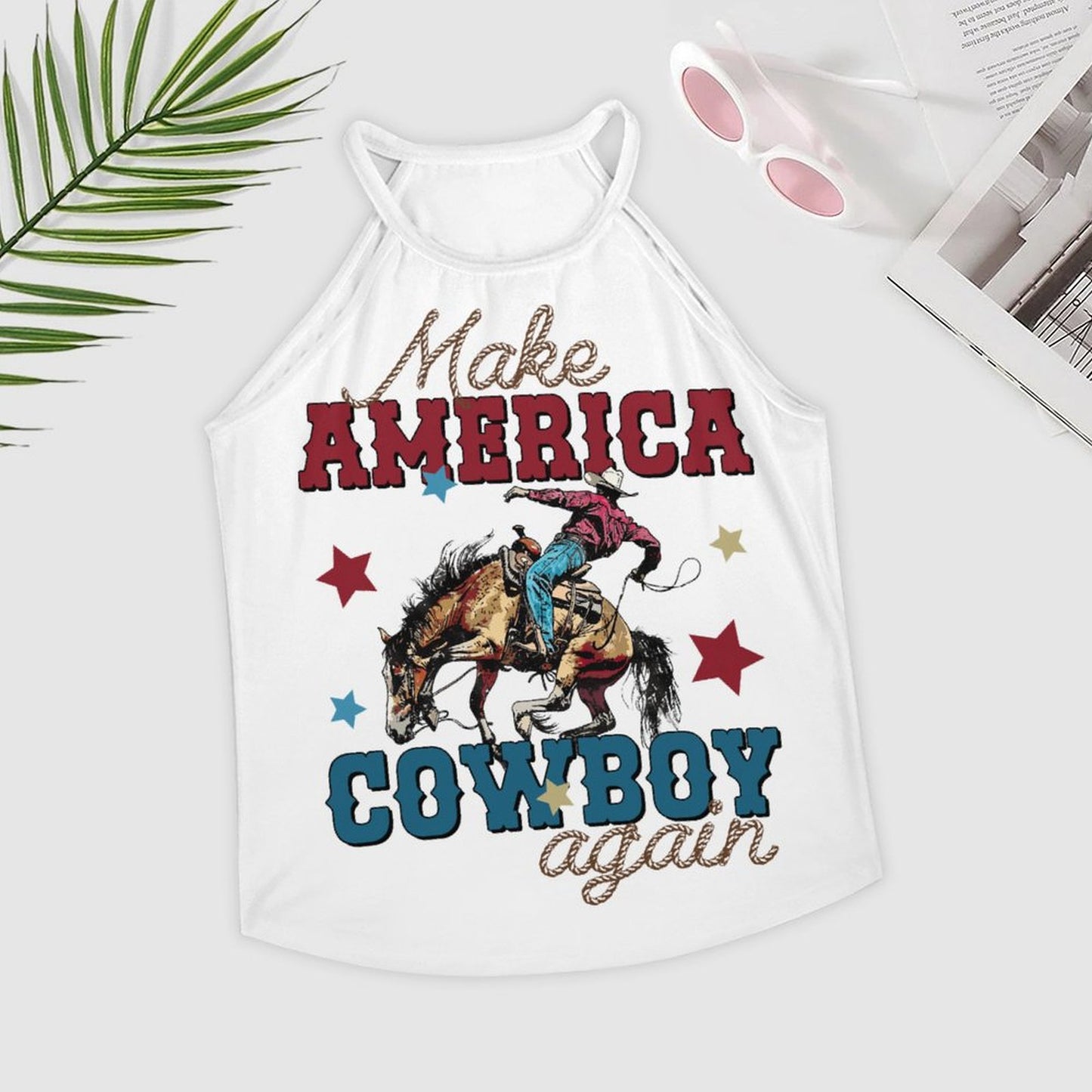 Make America Cowboy Again Rodeo Tank