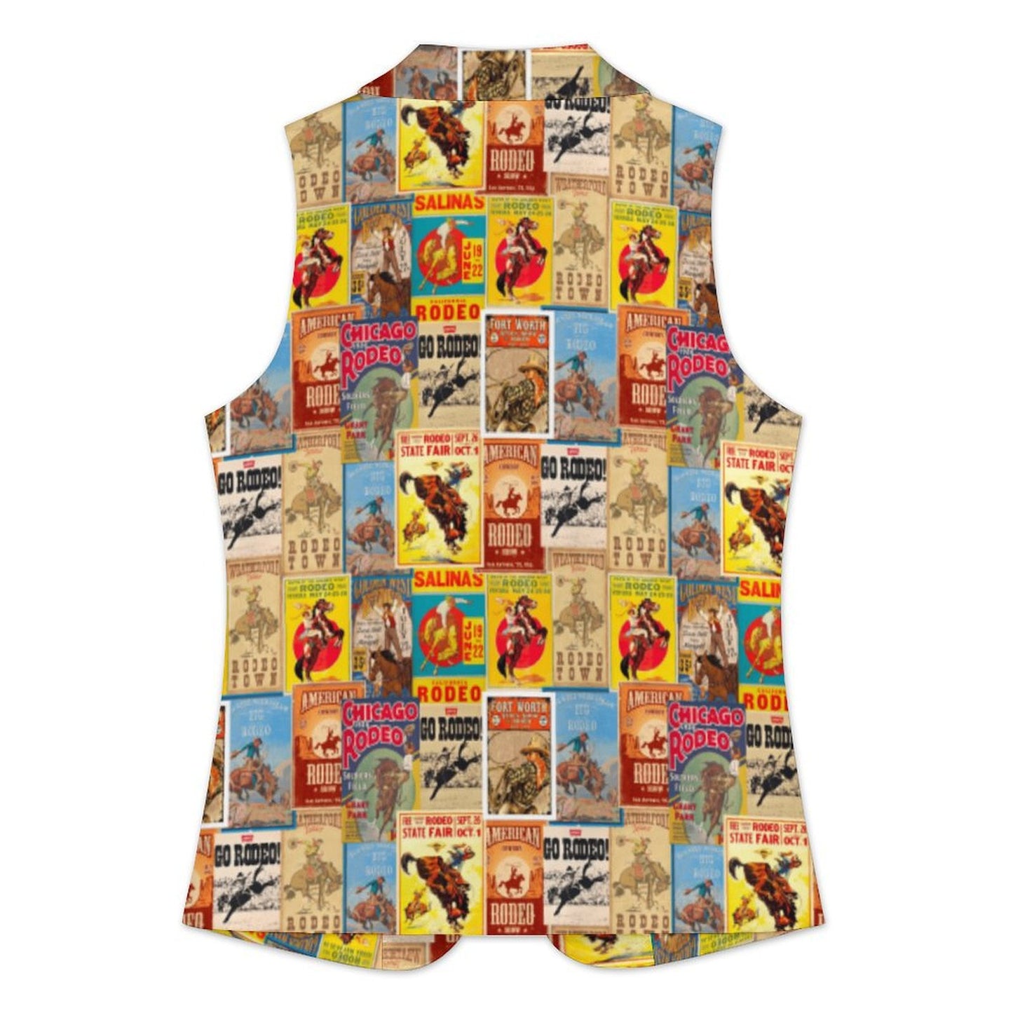 Vintage Rodeo Poster Women's Vest