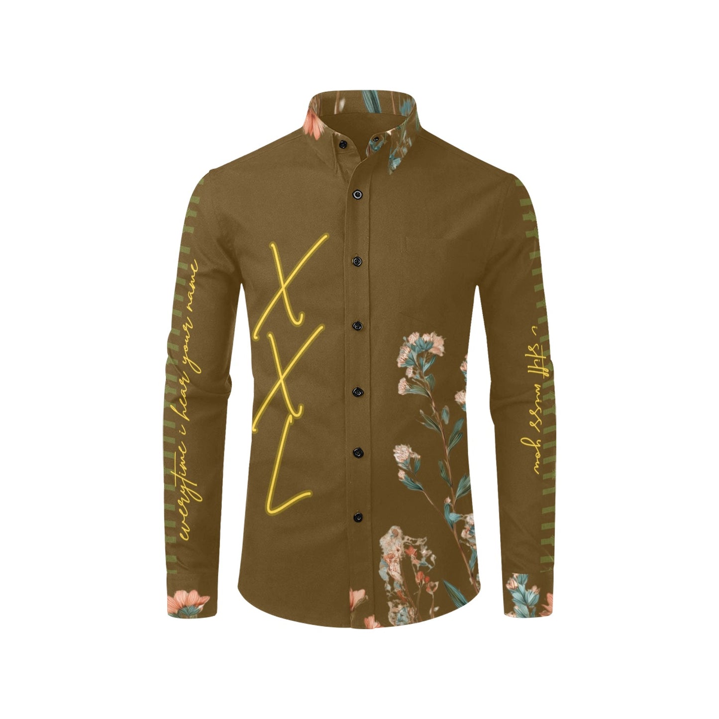 Baha Ranch Keith Anderson Officially Licensed Long Sleeve Button Up Shirt