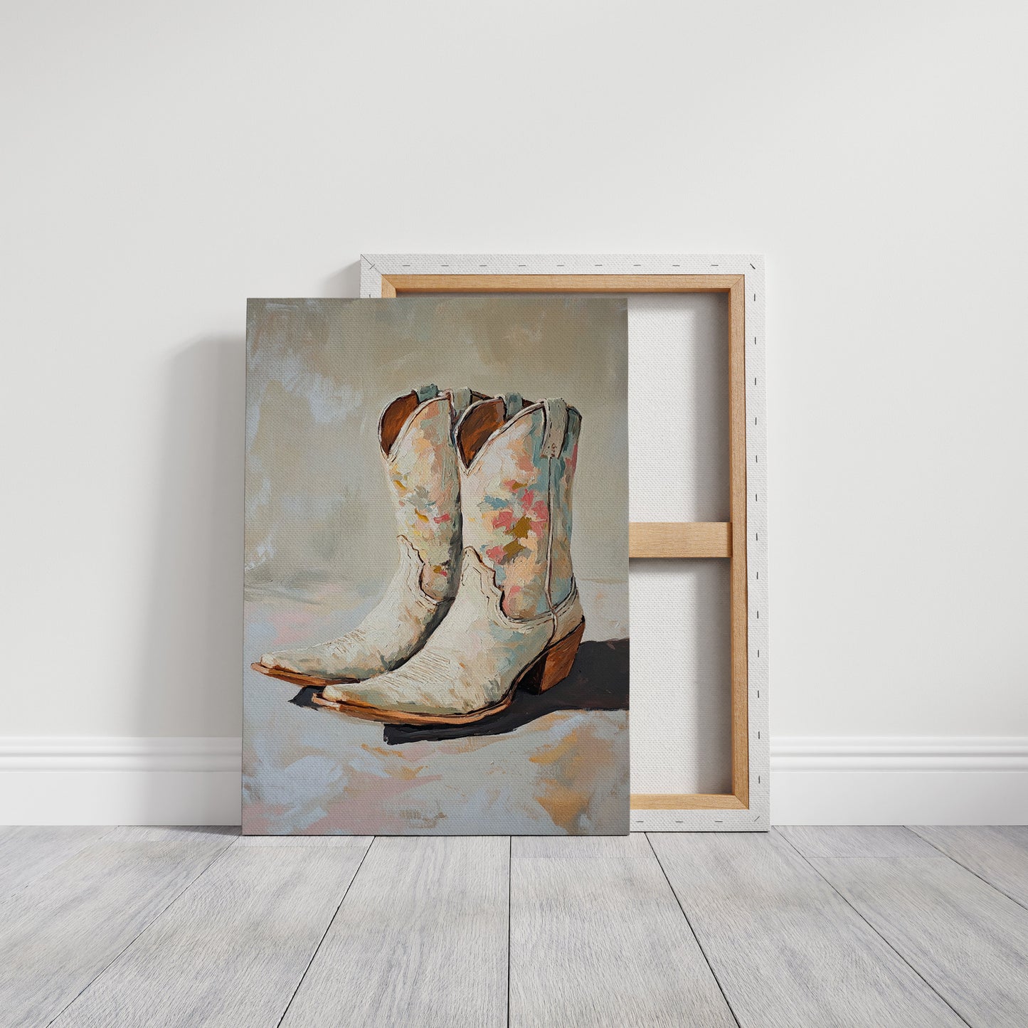 Painted Soles: Floral Cowgirl Boots