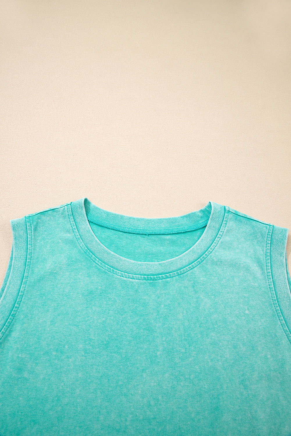 Solid Mineral Wash Tank Top & Lined Skort Set