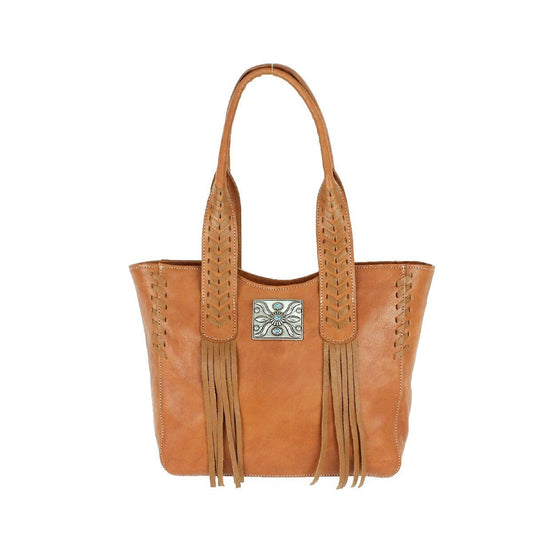 American West Handbags Mohave Canyon Small Zip-Top Tote Choice of Colors