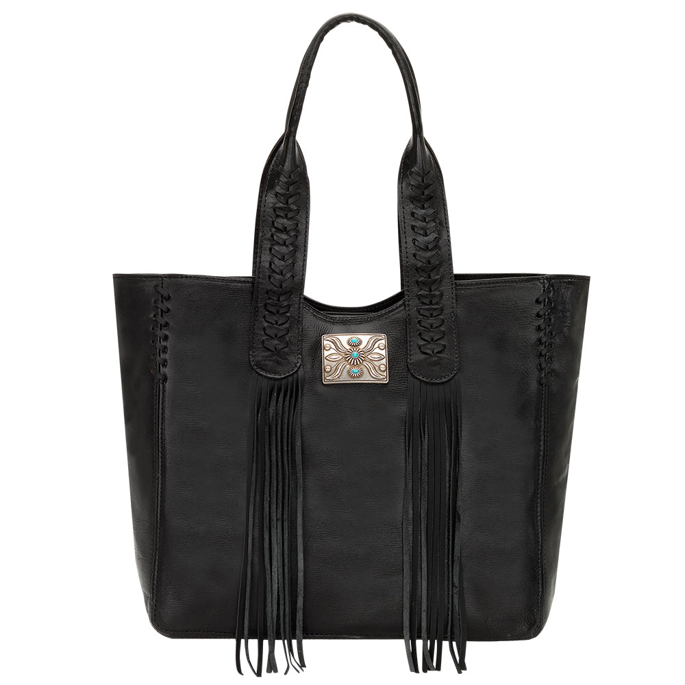 American West Handbags Mohave Canyon Large Zip-Top Tote choice of colors