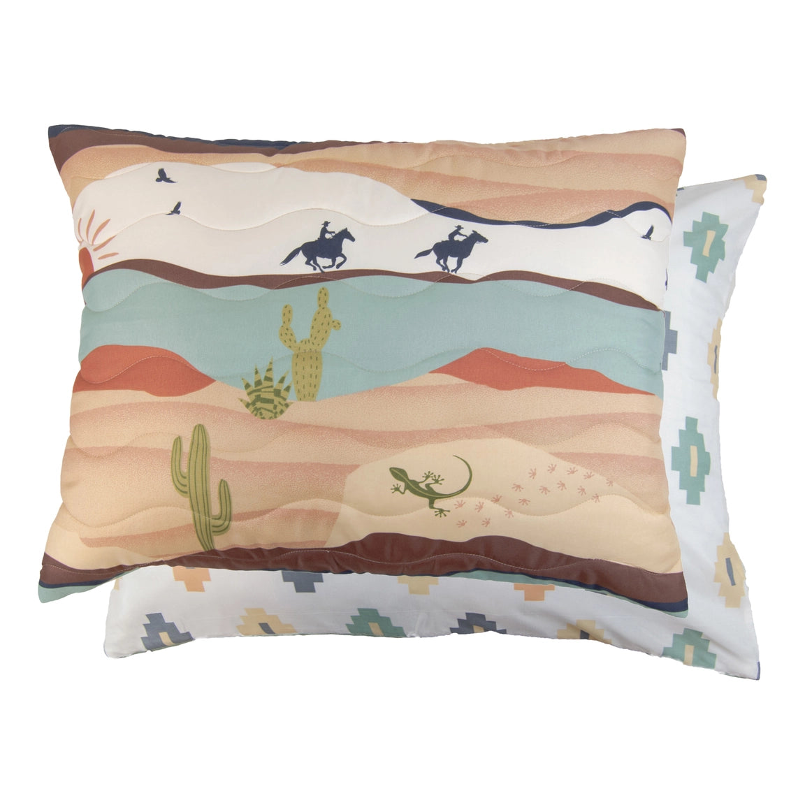 Desert Rivival Reversible Bedding Set