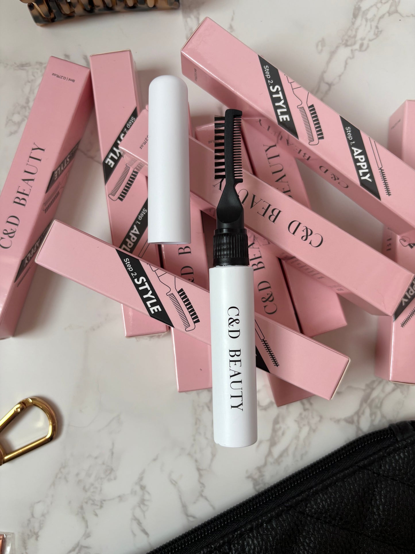 C & D Beauty BrowLock Brow Gel