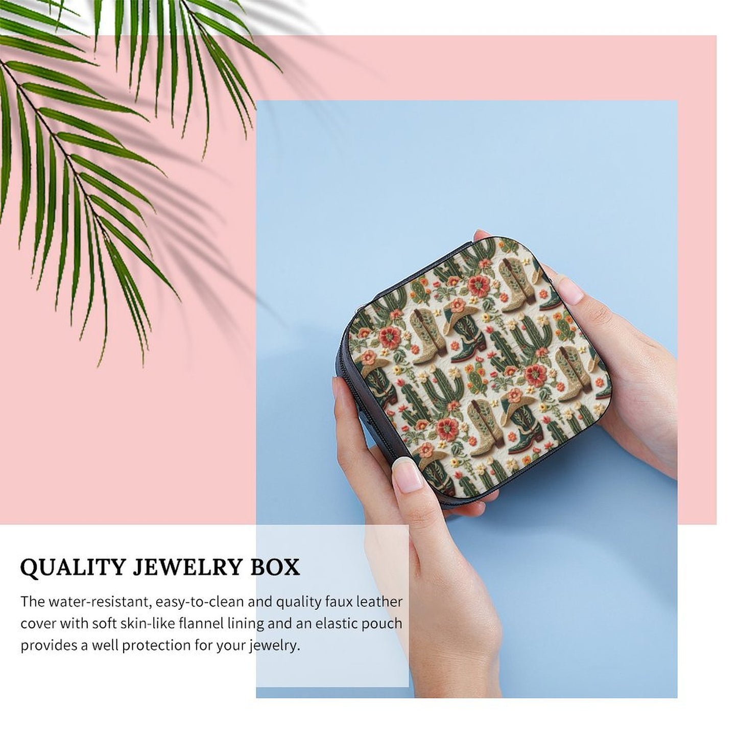 Cactus Obsessed Jewelry Case