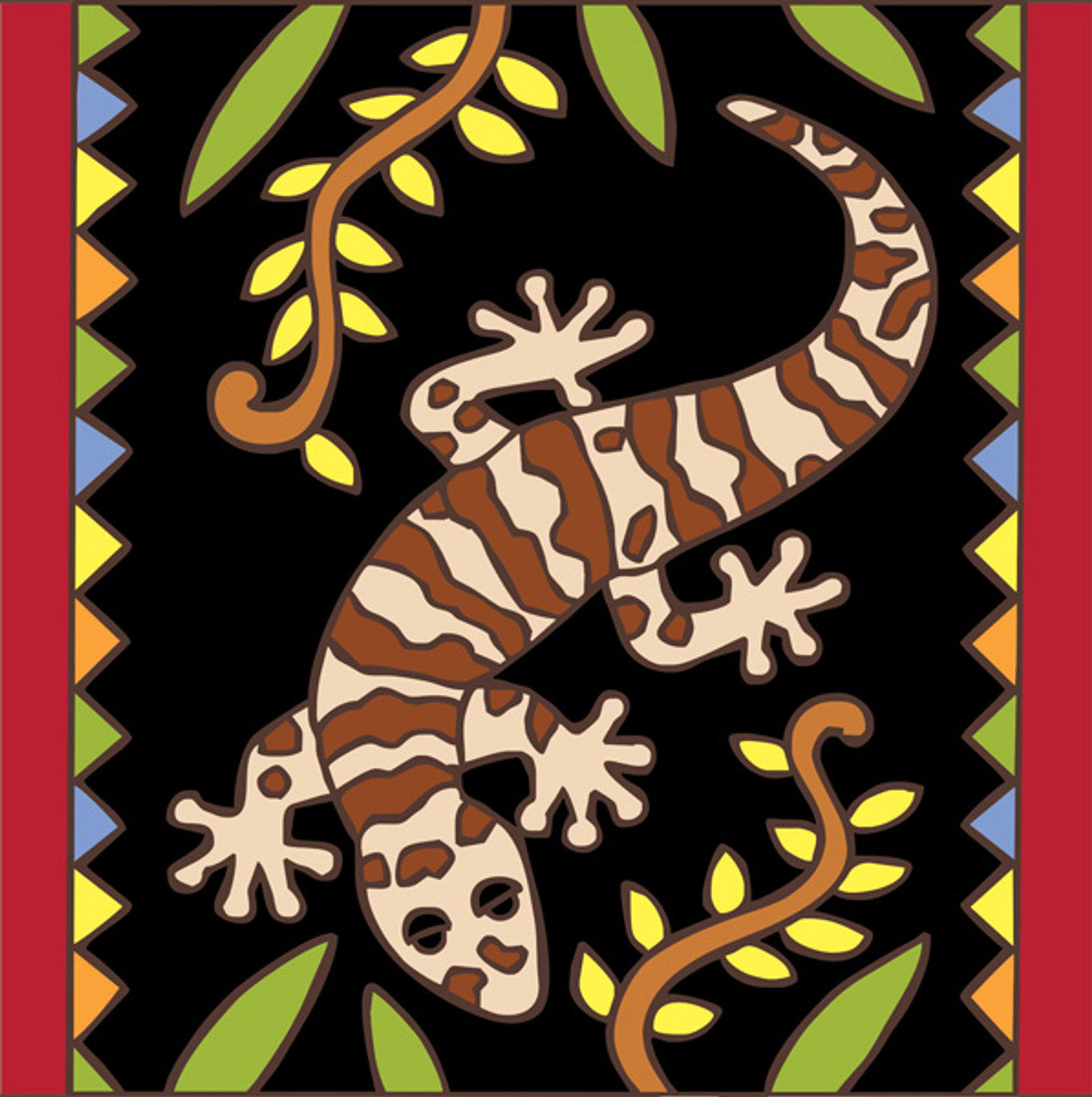 Fancy Gecko Tile