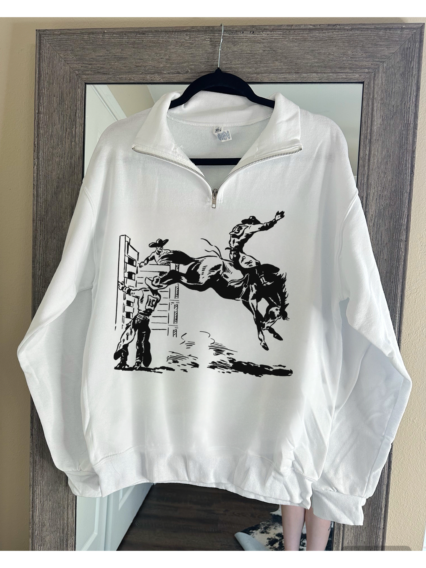 Bucking Horse Cowboys Quarter Zip