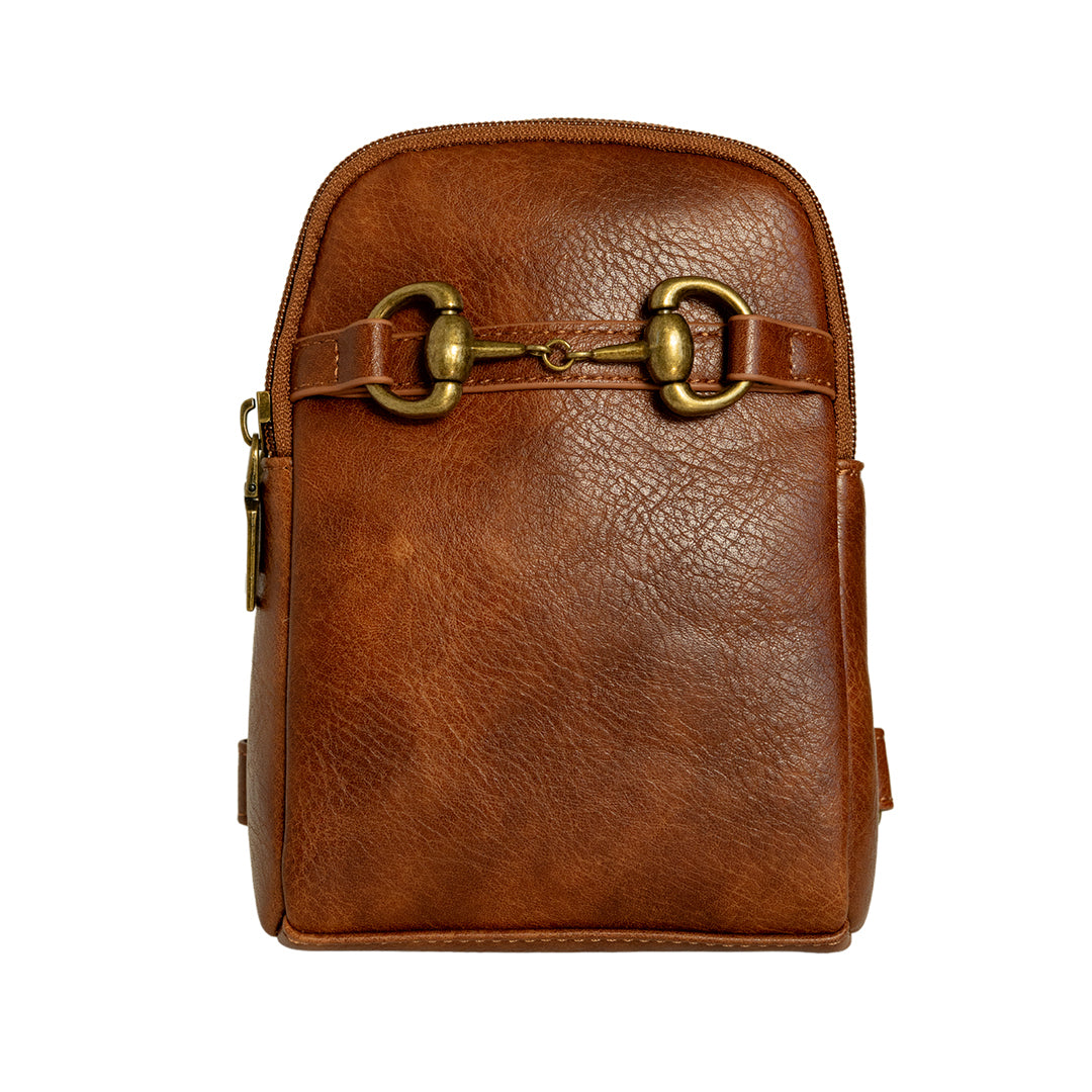 AWST Int'l Snaffle Bit Crossbody Phone Bag