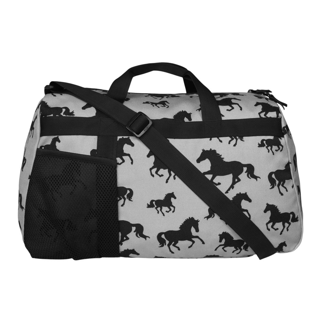 AWST Int'l Lila Silhouette Horse Duffle