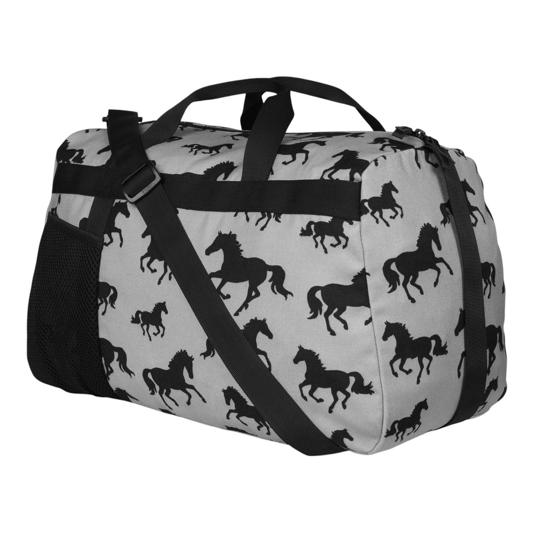 AWST Int'l Lila Silhouette Horse Duffle