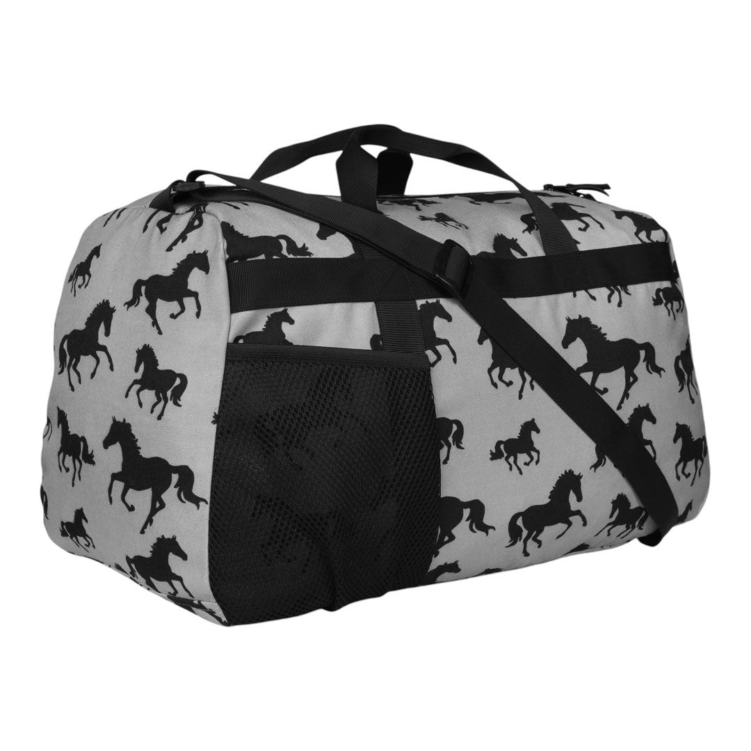 AWST Int'l Lila Silhouette Horse Duffle