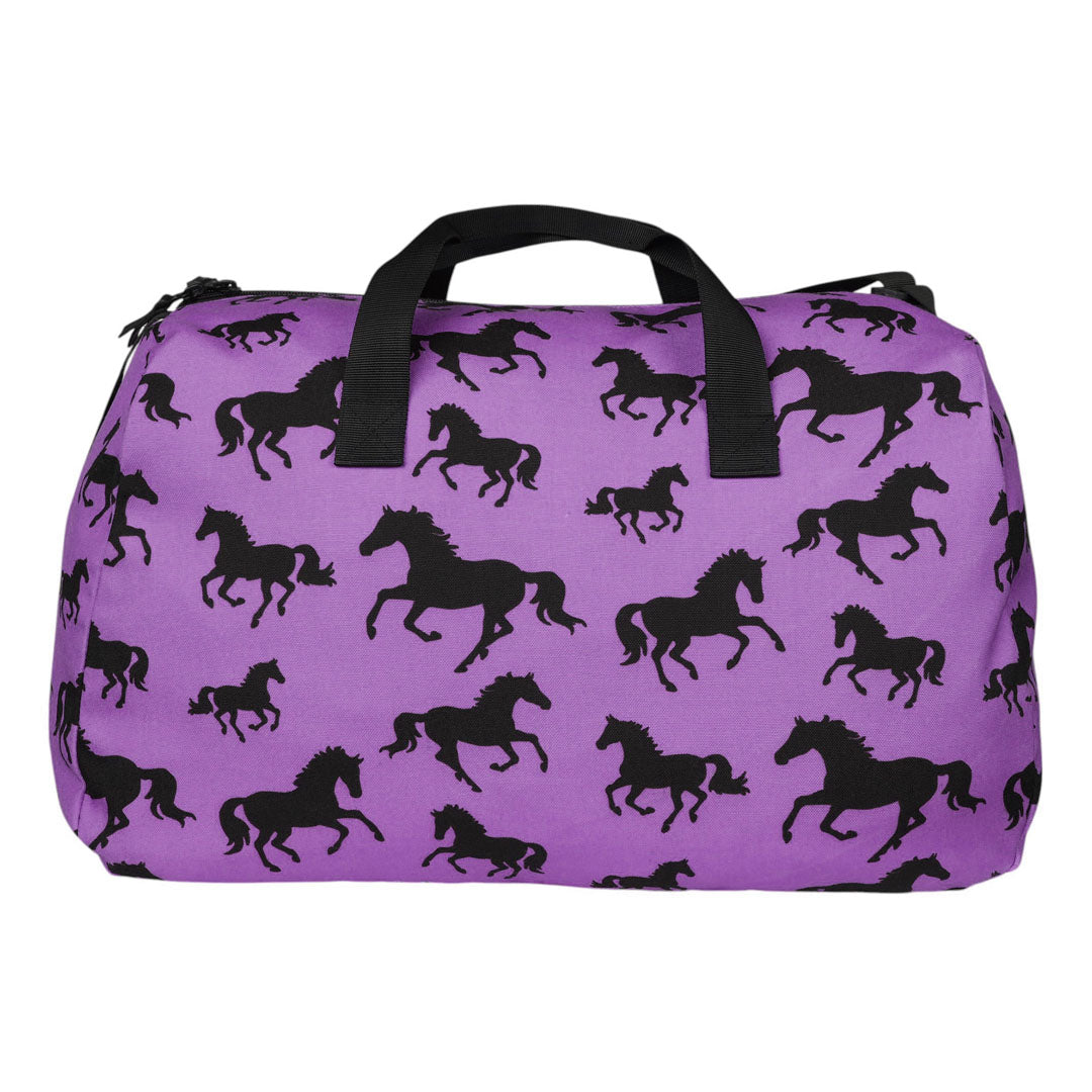 AWST Int'l Lila Silhouette Horse Duffle