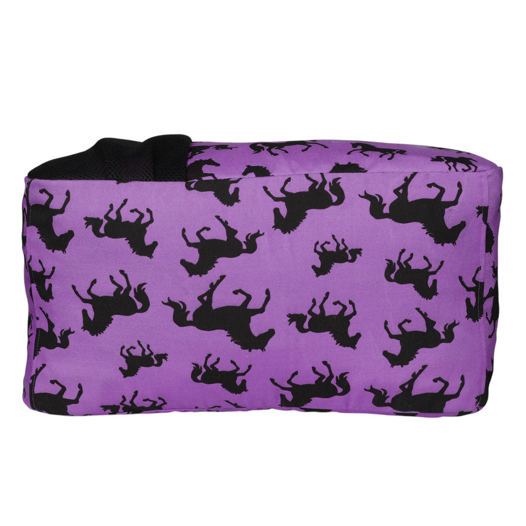 AWST Int'l Lila Silhouette Horse Duffle