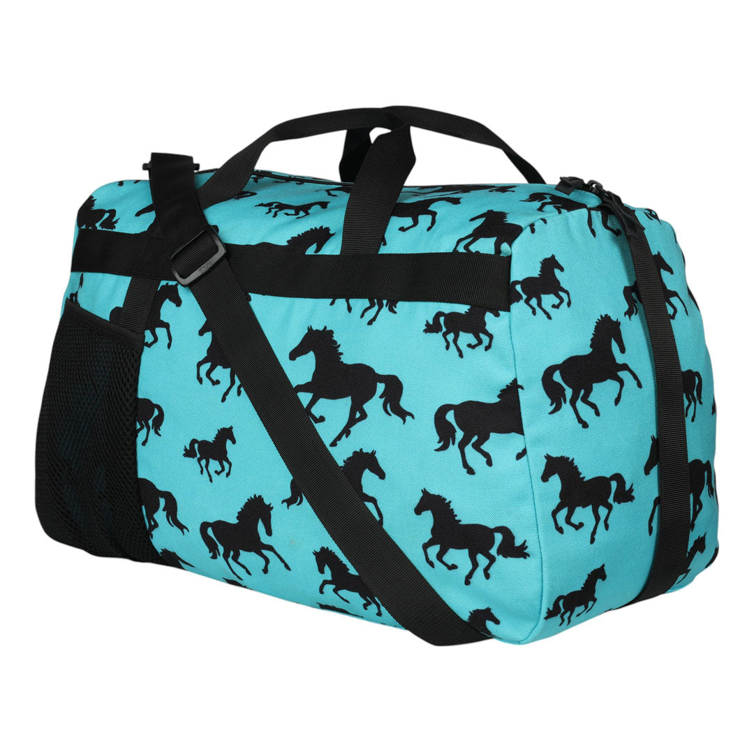 AWST Int'l Lila Silhouette Horse Duffle