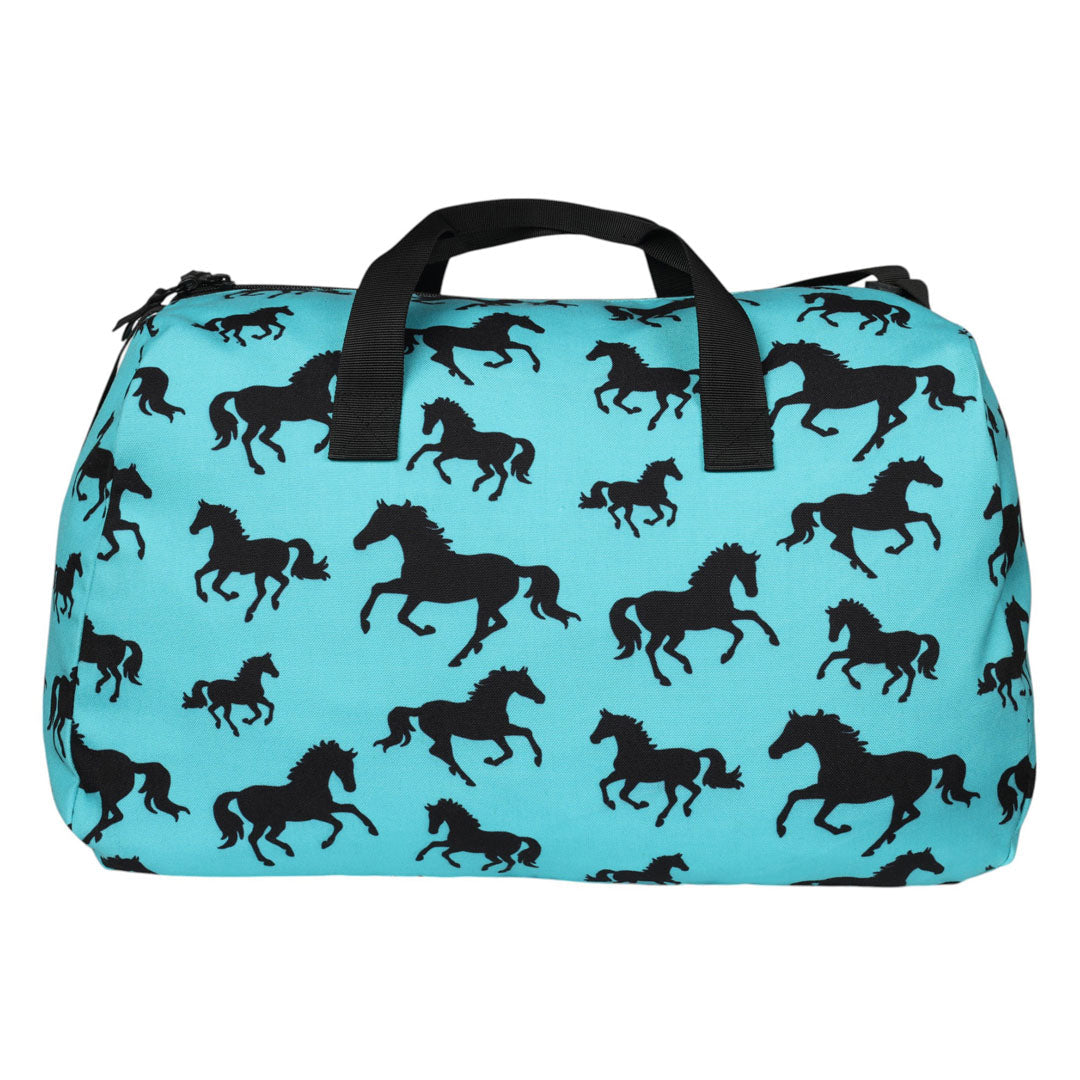 AWST Int'l Lila Silhouette Horse Duffle