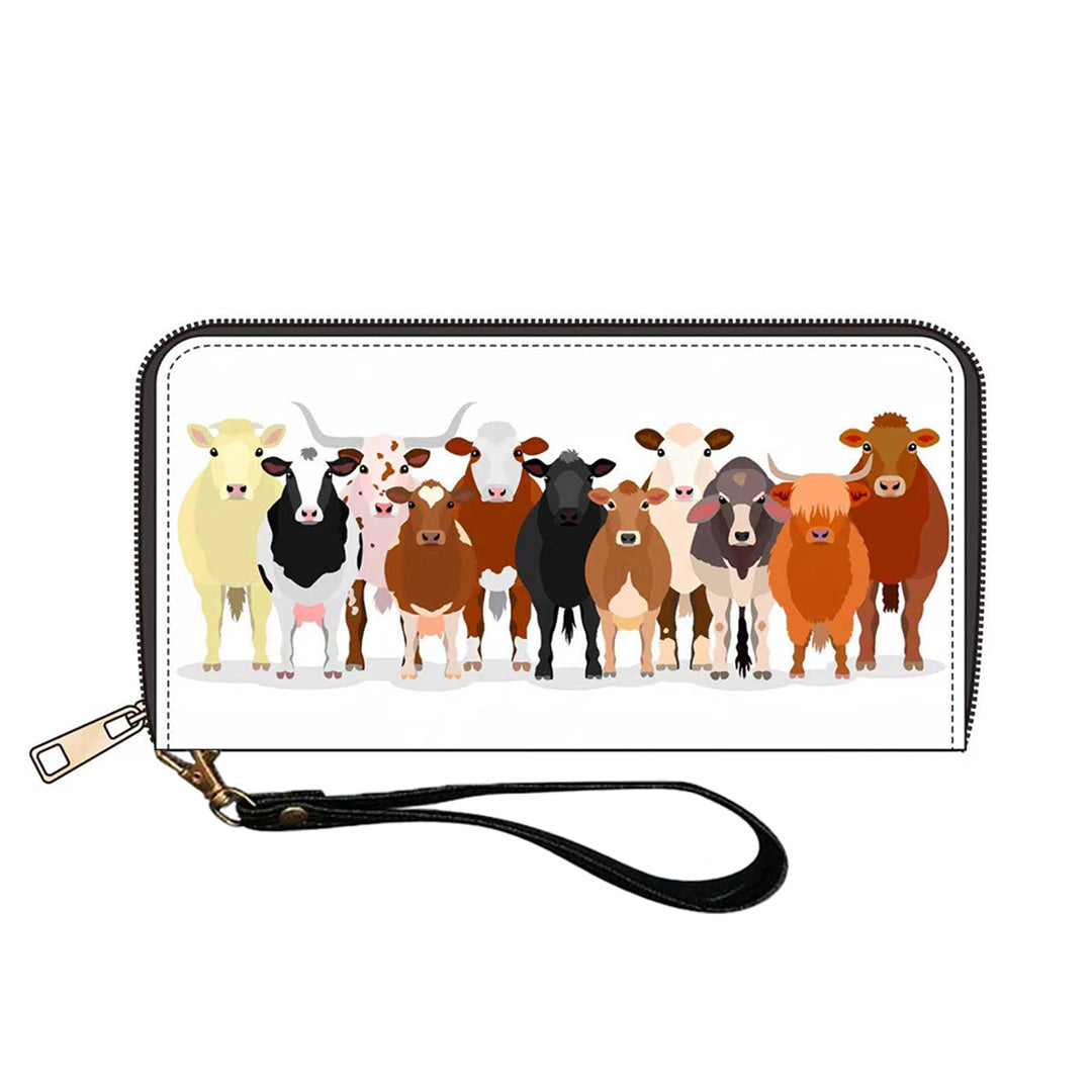 AWST Int'l Cattle Herd Wallet with Wrislet