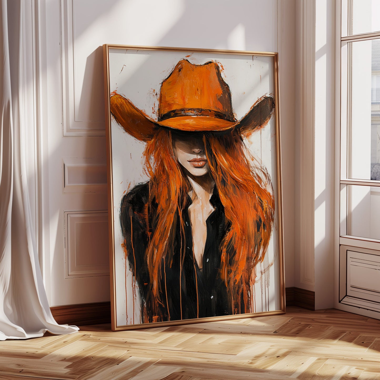 Copper Dust – Western Cowgirl Portrait