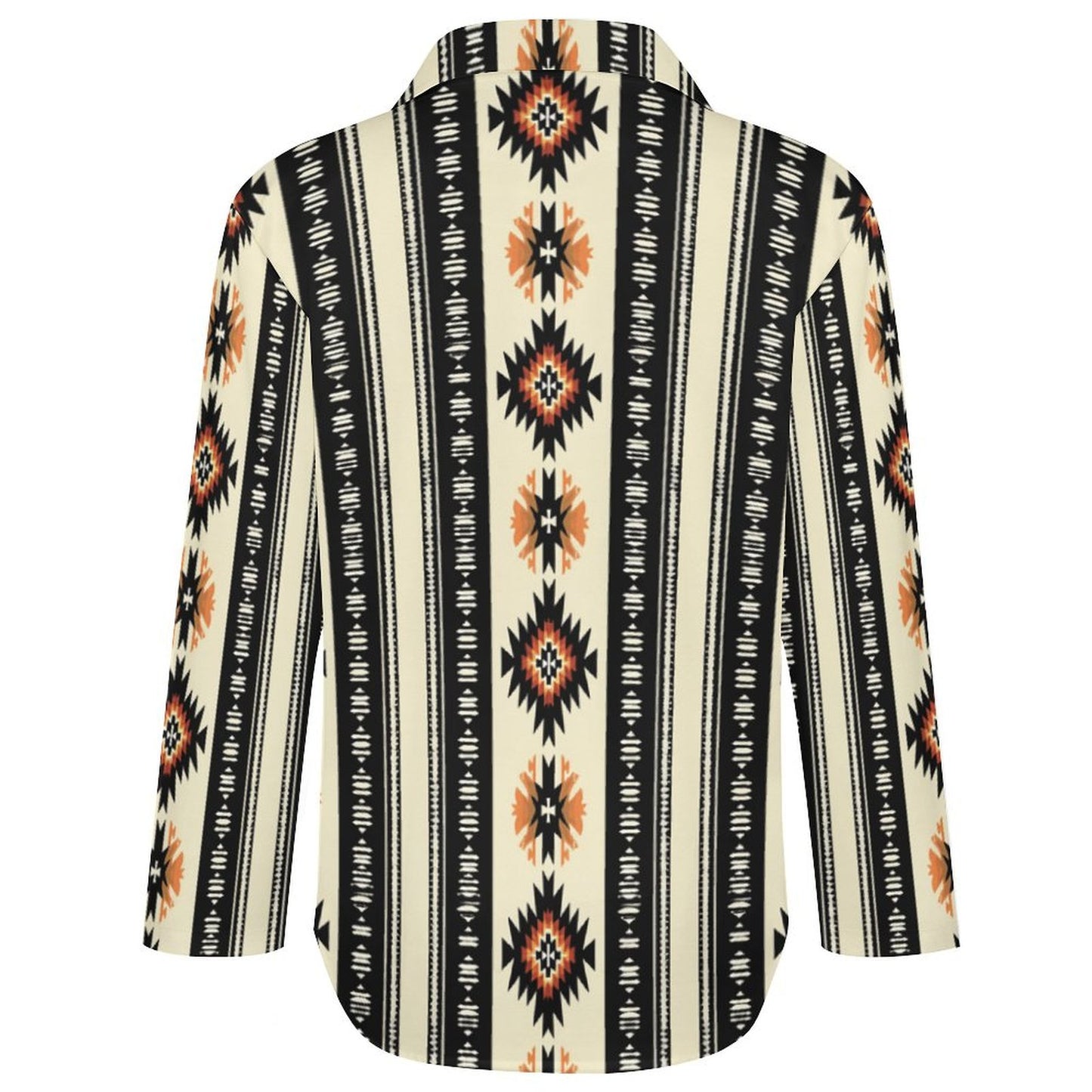Colores de Mexico Southwestern Aztec Button Up Shirt