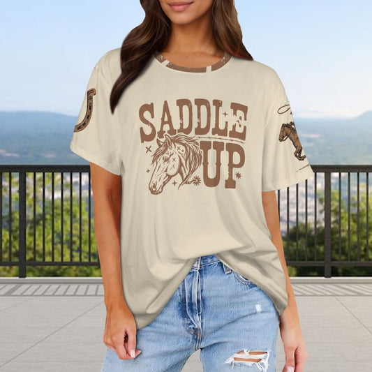 Baha Ranch Originals Softest Saddle Up Tee