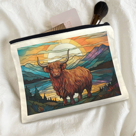 Stained GlasHighland Cosmetic Bag Pack of 5 Made in America