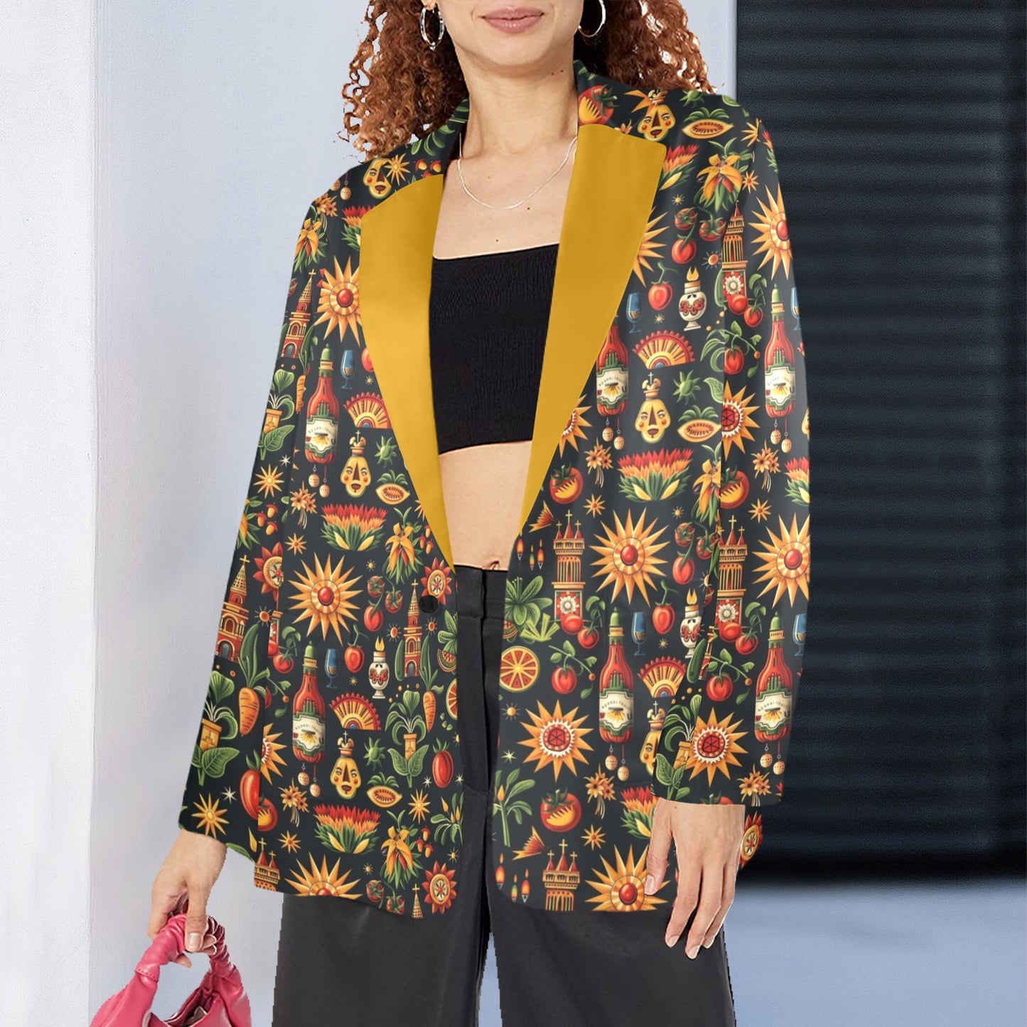 Colores De Mexico - Mexico Culture Blazer