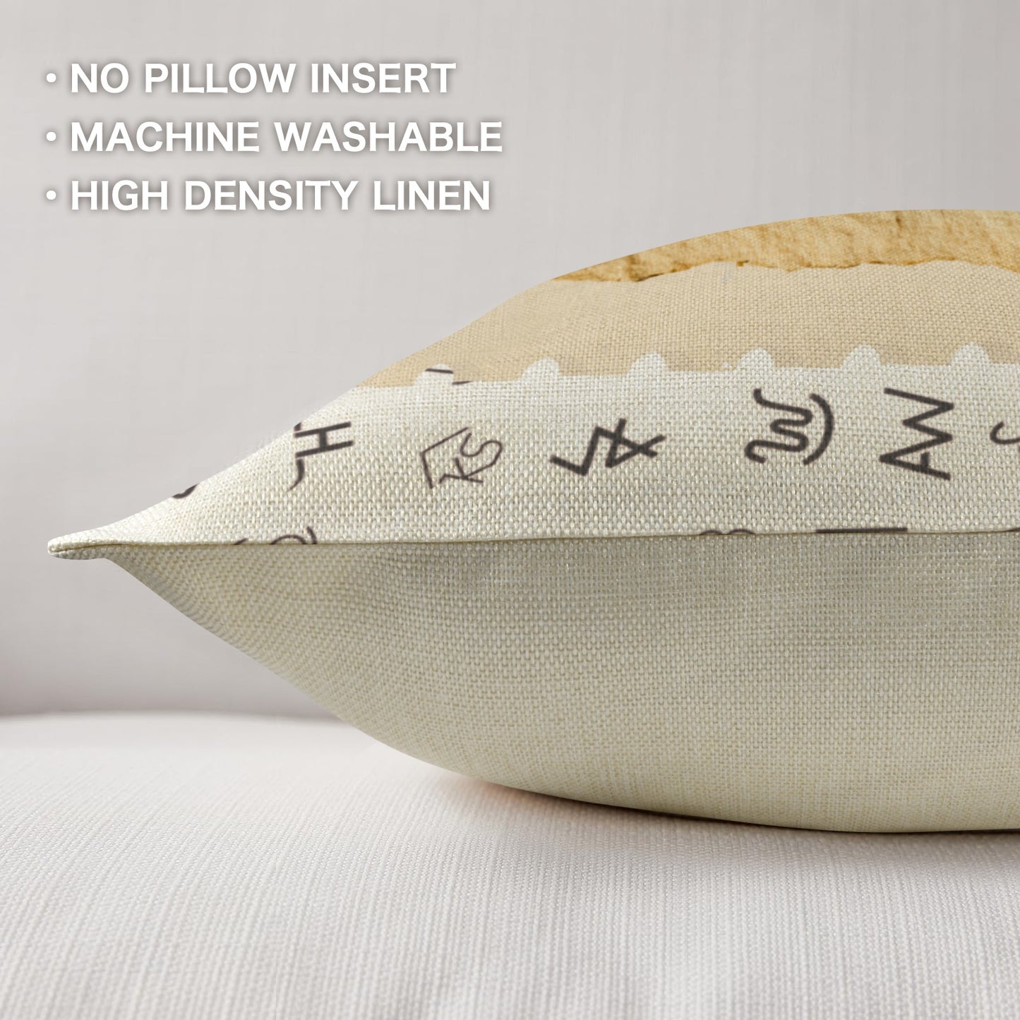 Baha Ranch Vintage Rodeo Stamp Throw Pillow Made in America