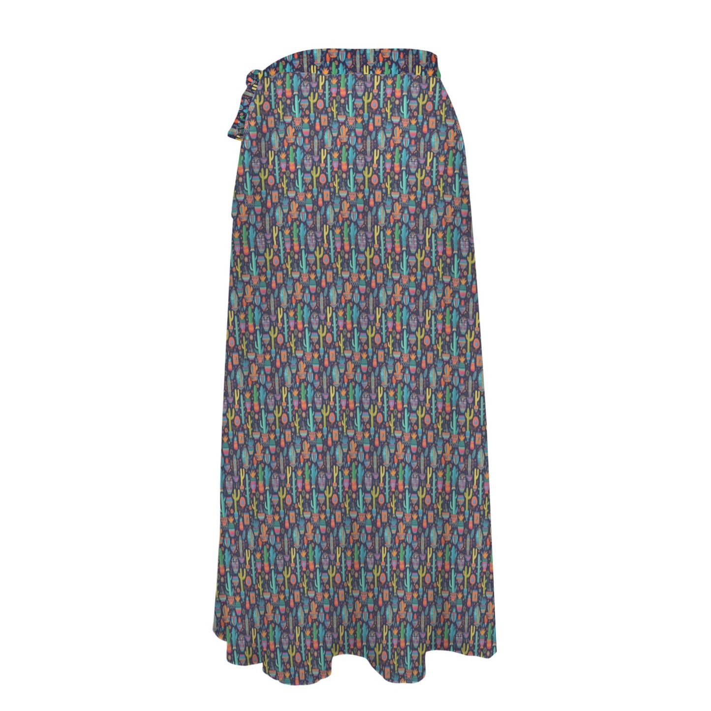 Baha Ranch Cactus Crazy Beach Coverup Skirt