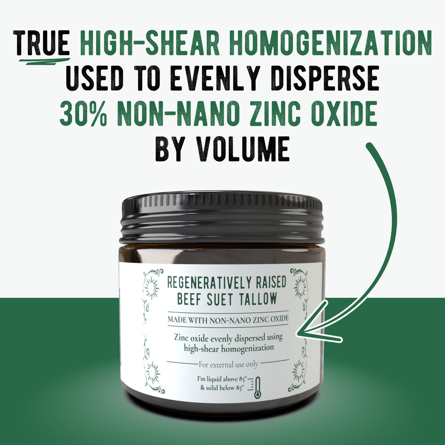 Grazly Regenerative Tallow & Zinc Sun Balm