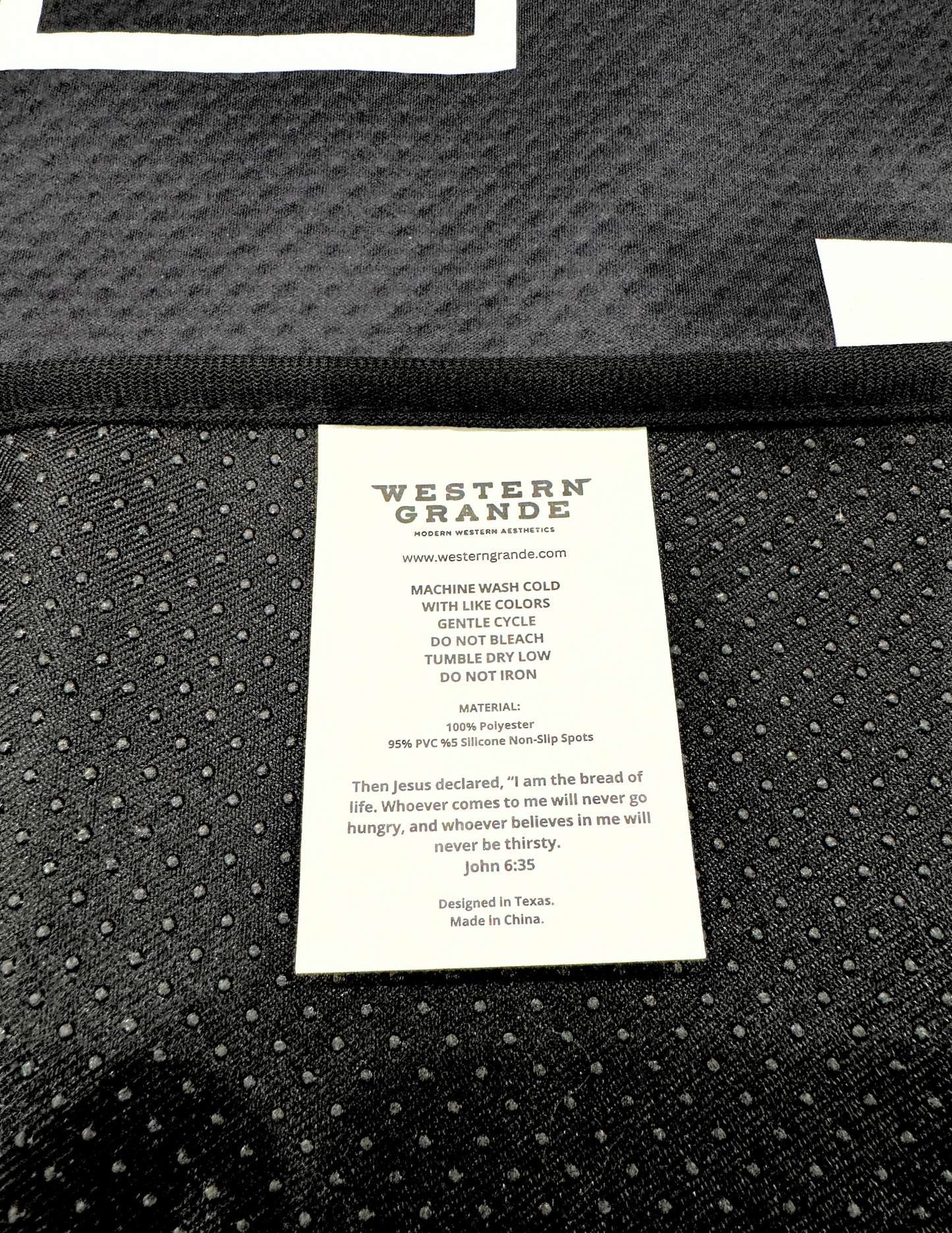 Western Grande New Splat Mat - Black - for High Chairs + Play Time Messes