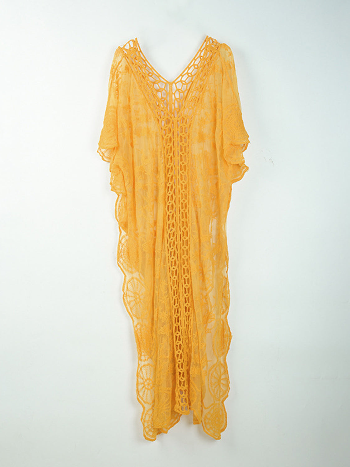 Lace Half Sleeve Cover-Up - choice of colors