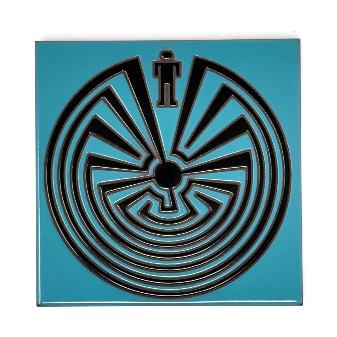 Man in the Maze Tile