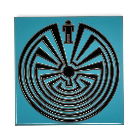 Man in the Maze Tile