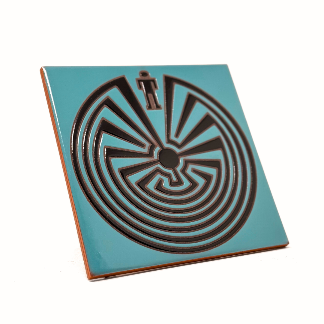 Man in the Maze Tile