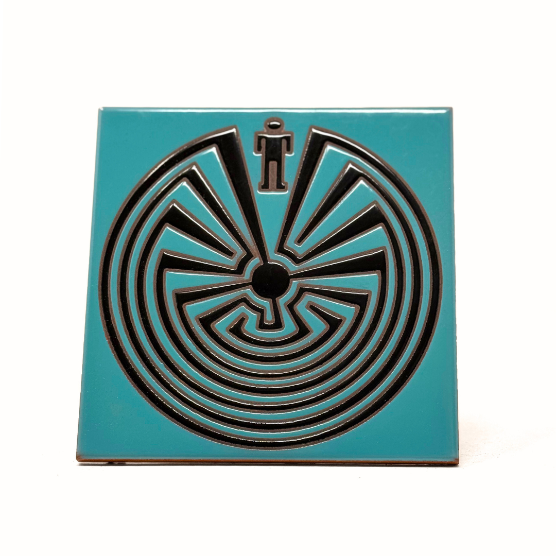 Man in the Maze Tile