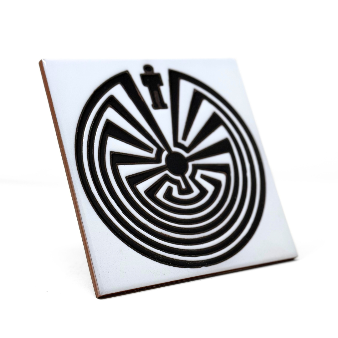 Man in the Maze Tile