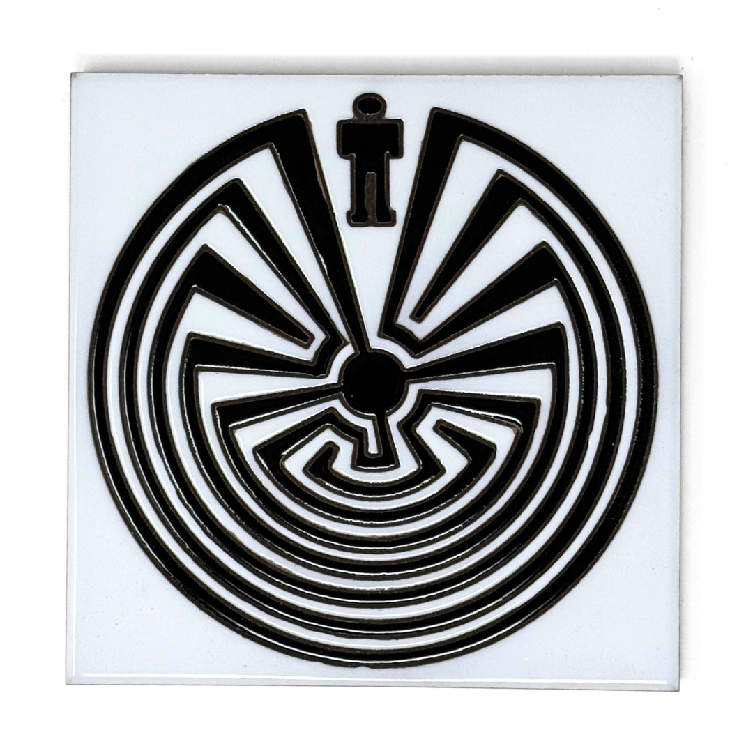 Man in the Maze Tile