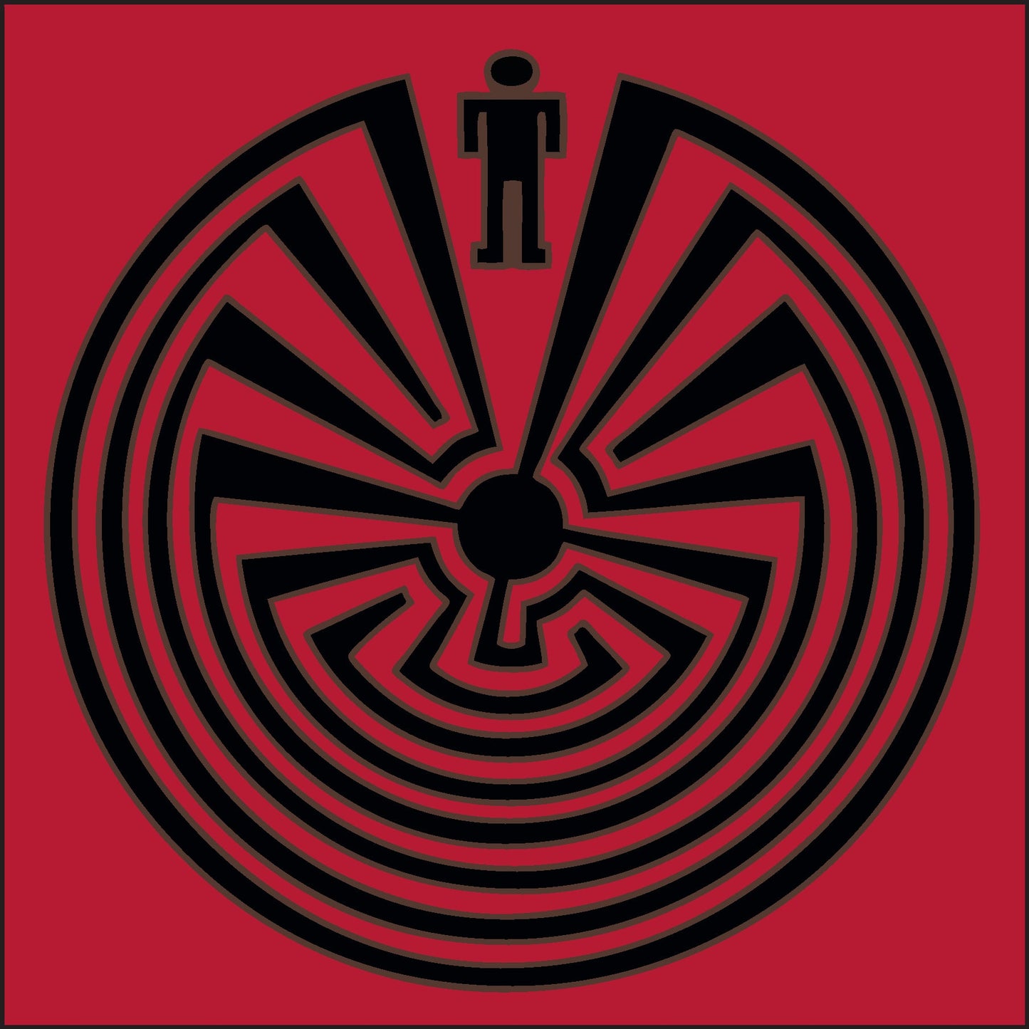 Man in the Maze Tile