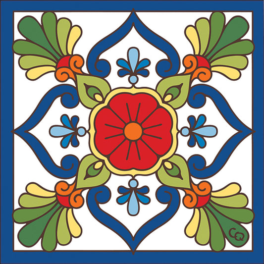 Traditional Talavera Tile