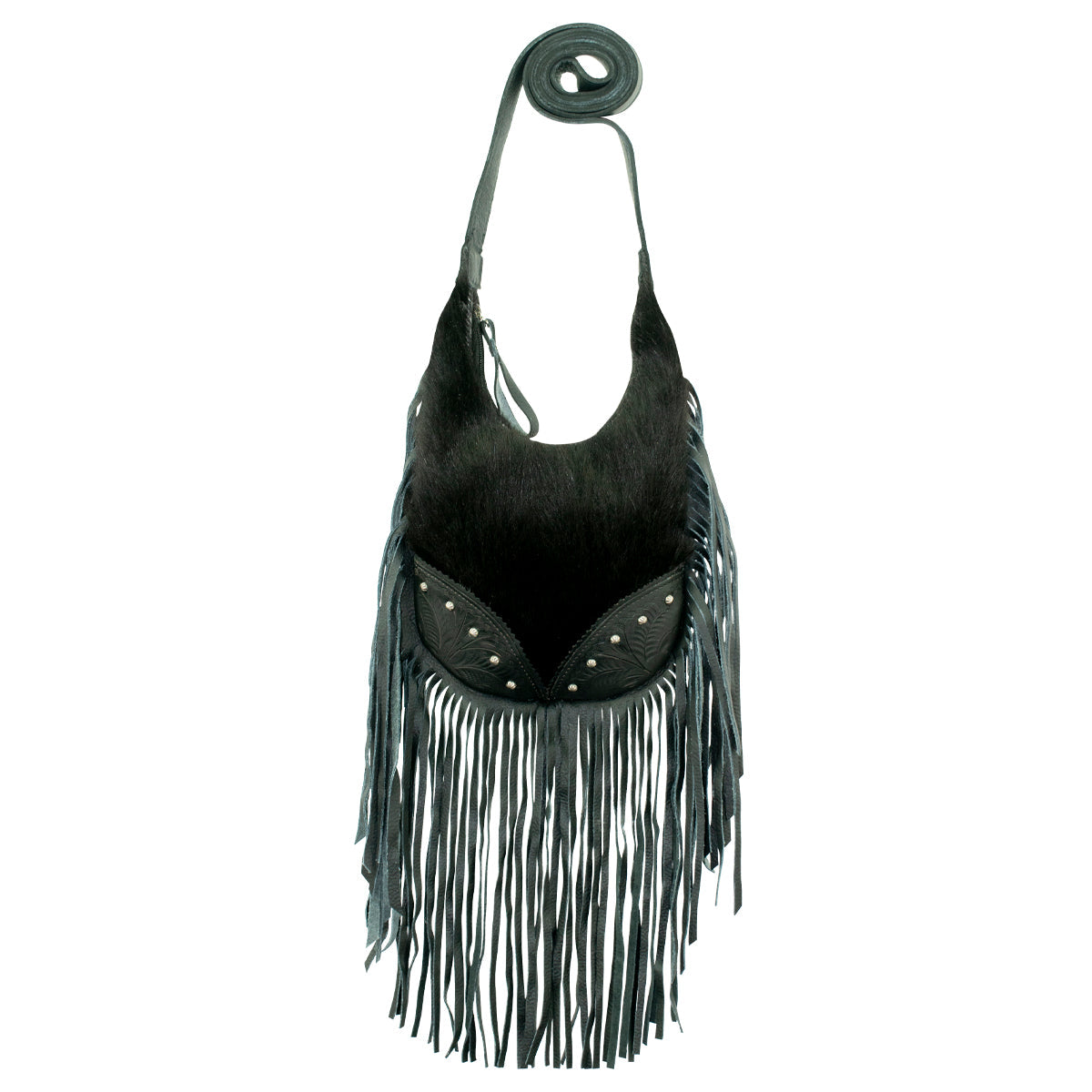 American West Handbags Fringed Cowgirl Hobo Crossbody