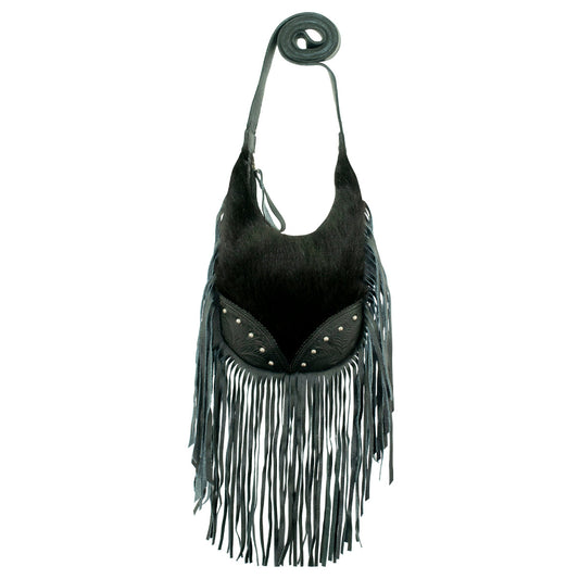 American West Handbags Fringed Cowgirl Hobo Crossbody