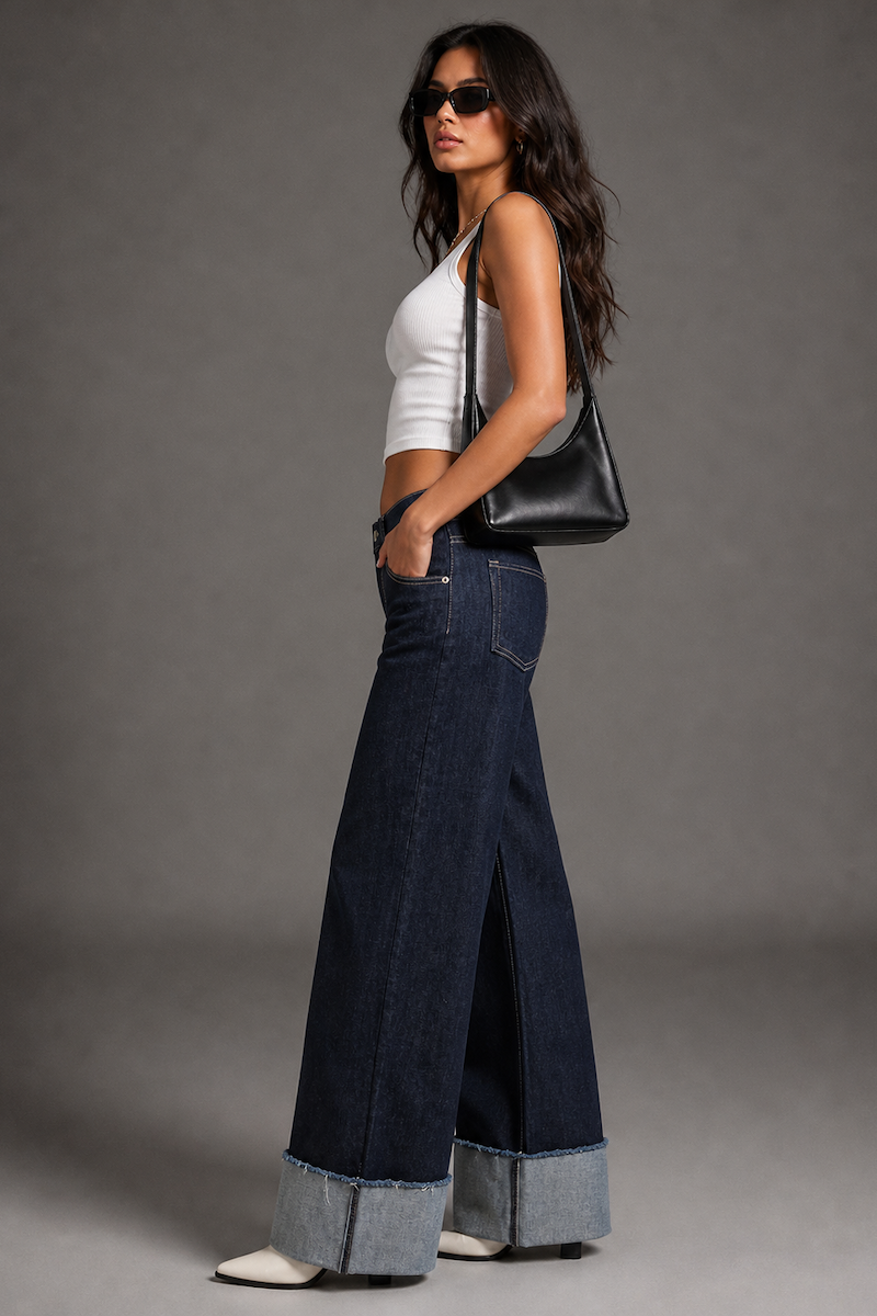 GJG Gary Low Rise Jean - Rinse Wash