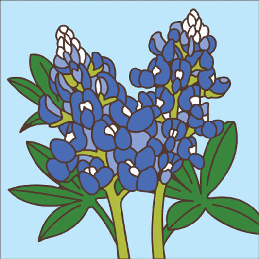 Bluebonnets Tile